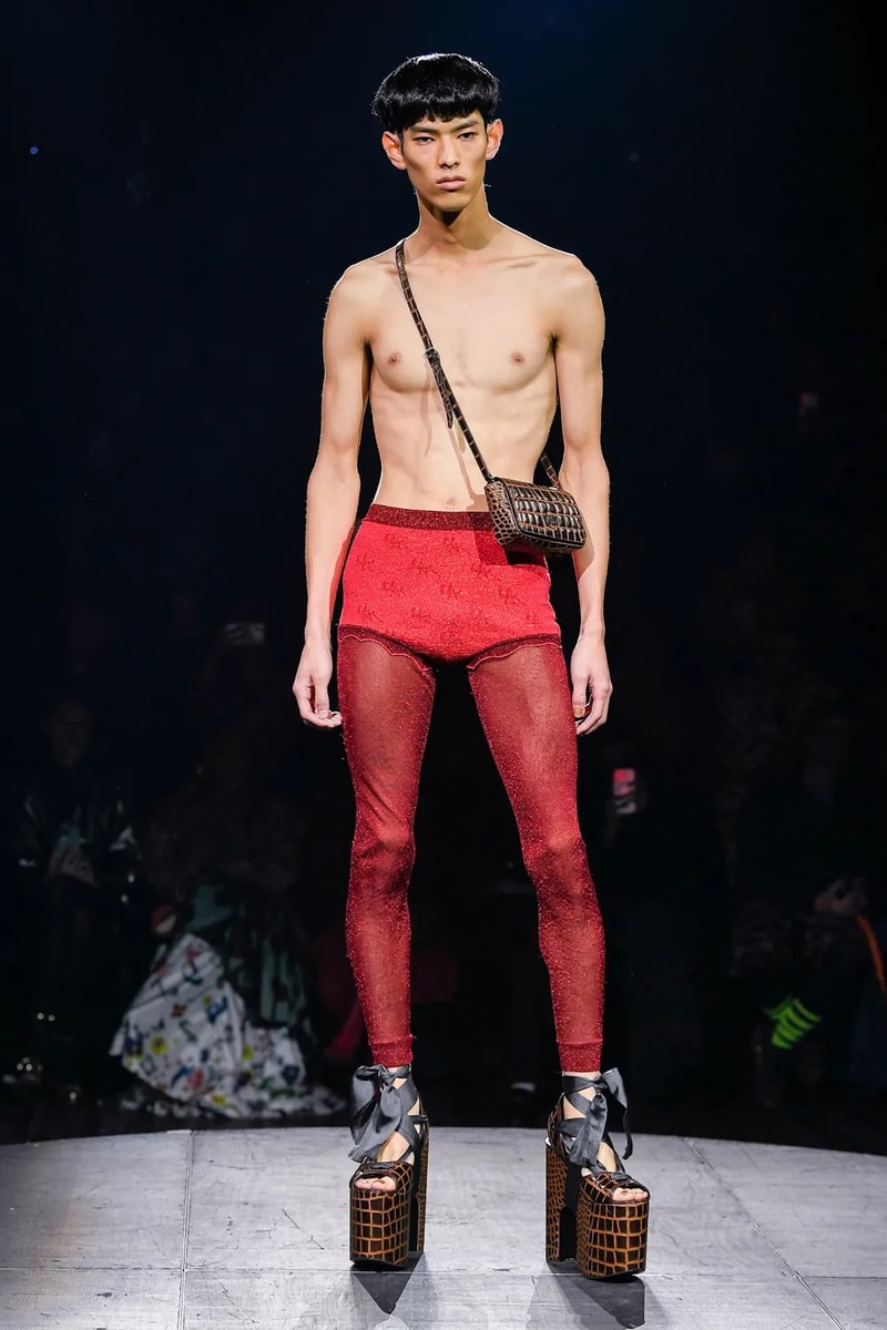 Andreas Kronthaler for Vivienne Westwood Spring Summer 2023 SS23 Paris Fashion Week Show Bella Hadid Menswear sous le ciel de paris