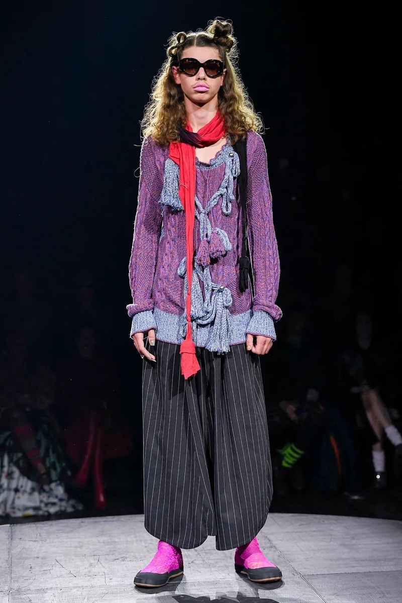Andreas Kronthaler for Vivienne Westwood Spring Summer 2023 SS23 Paris Fashion Week Show Bella Hadid Menswear sous le ciel de paris