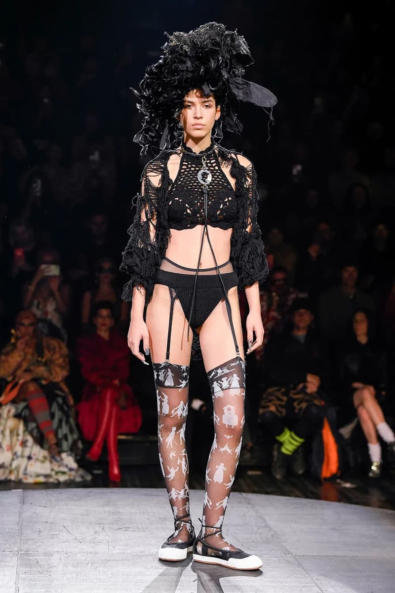 Andreas Kronthaler for Vivienne Westwood Spring Summer 2023 SS23 Paris Fashion Week Show Bella Hadid Menswear sous le ciel de paris