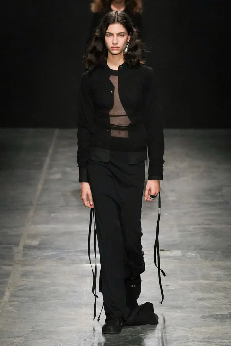 Ann Demeulemeester SS23 Collection Paris Fashion Week Spring Summer 2023 Runway