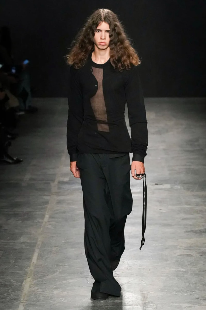 Ann Demeulemeester SS23 Collection Paris Fashion Week Spring Summer 2023 Runway