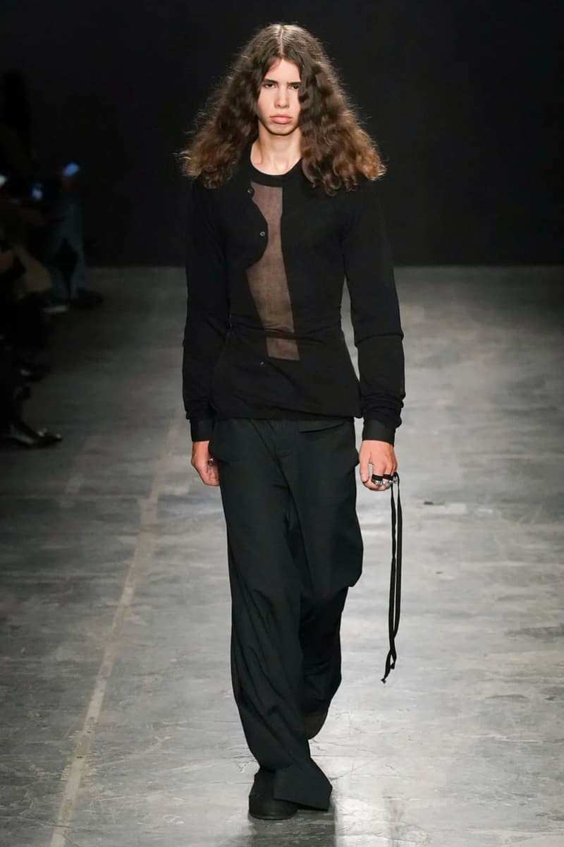 Ann Demeulemeester SS23 Collection Paris Fashion Week Spring Summer 2023 Runway