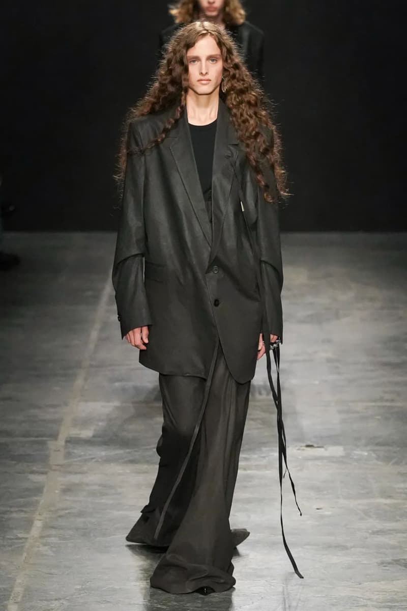 Ann Demeulemeester SS23 Collection Paris Fashion Week Spring Summer 2023 Runway