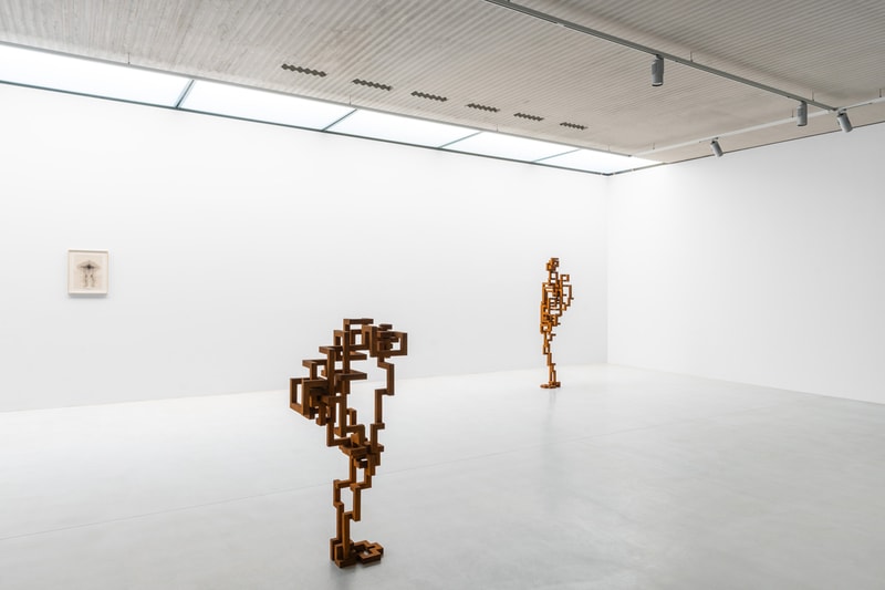 Antony Gormley 'BODY FIELD' Exhibition Xavier Hufkens