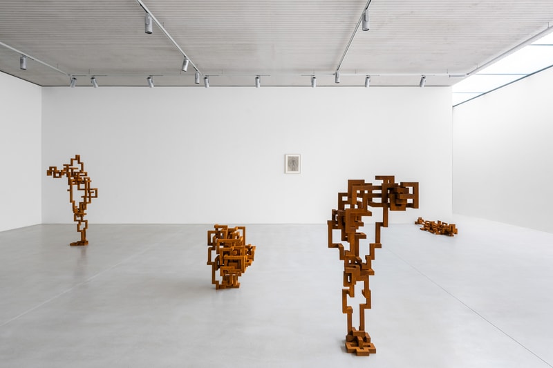 Antony Gormley 'BODY FIELD' Exhibition Xavier Hufkens