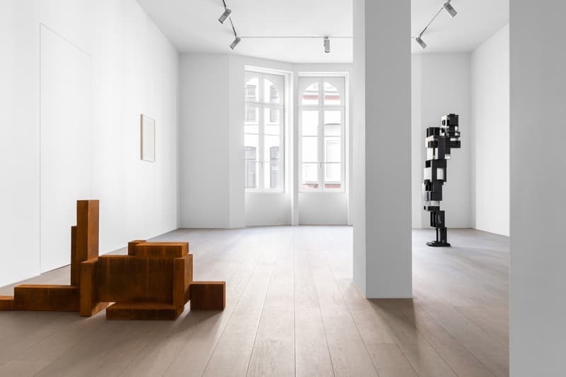 Antony Gormley 'BODY FIELD' Exhibition Xavier Hufkens