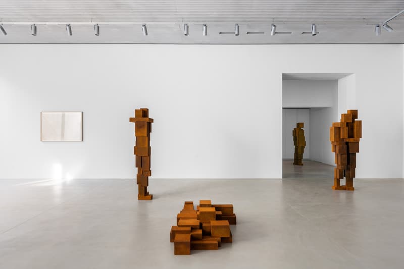 Antony Gormley 'BODY FIELD' Exhibition Xavier Hufkens