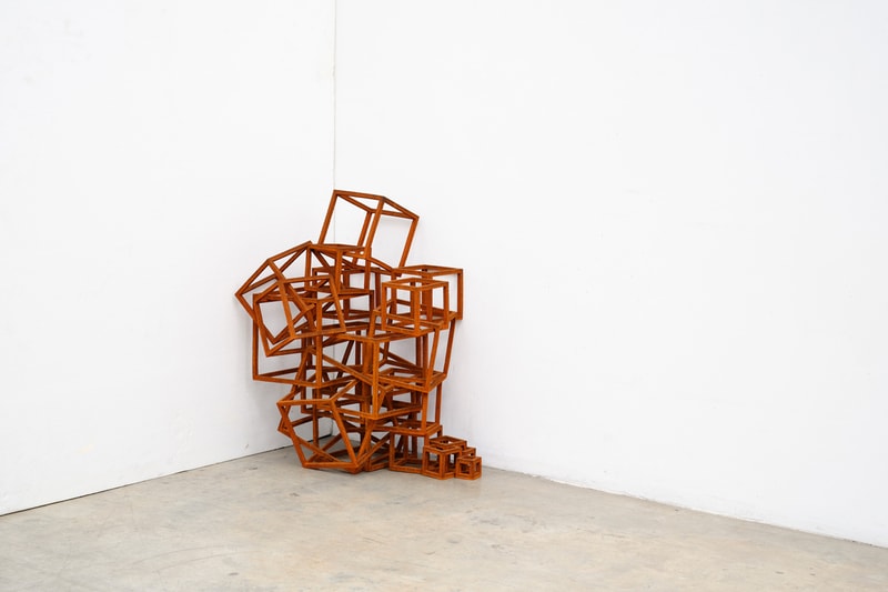 Antony Gormley 'BODY FIELD' Exhibition Xavier Hufkens