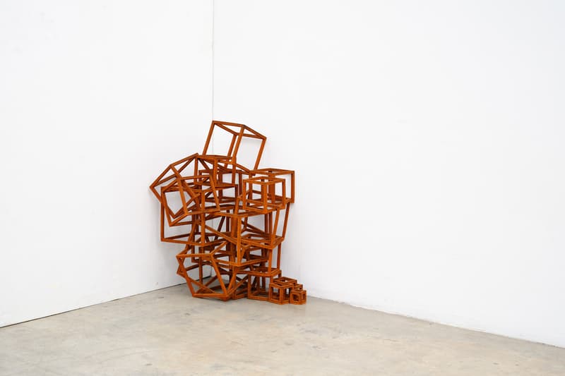 Antony Gormley 'BODY FIELD' Exhibition Xavier Hufkens