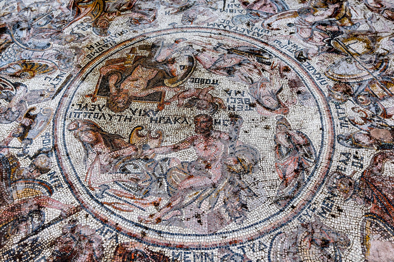 Archaeologist Discover Ancient Roman Mosaic Syria Art