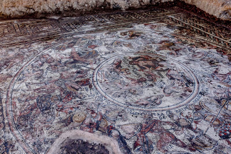 Archaeologist Discover Ancient Roman Mosaic Syria Art