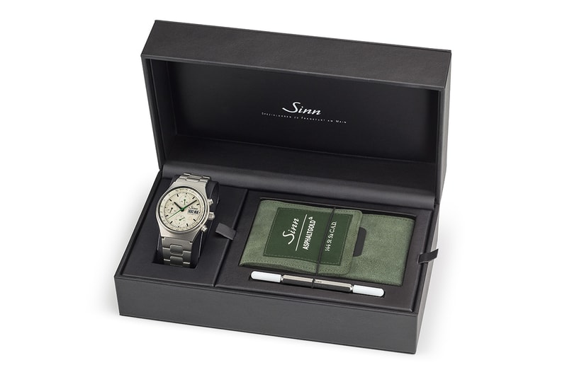 Representing The First Use Of A Light Colored Dial On The Sinn 144 Chronograph