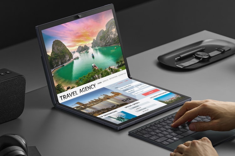 ASUS Introduces World's First 17-Inch Foldable OLED Laptop