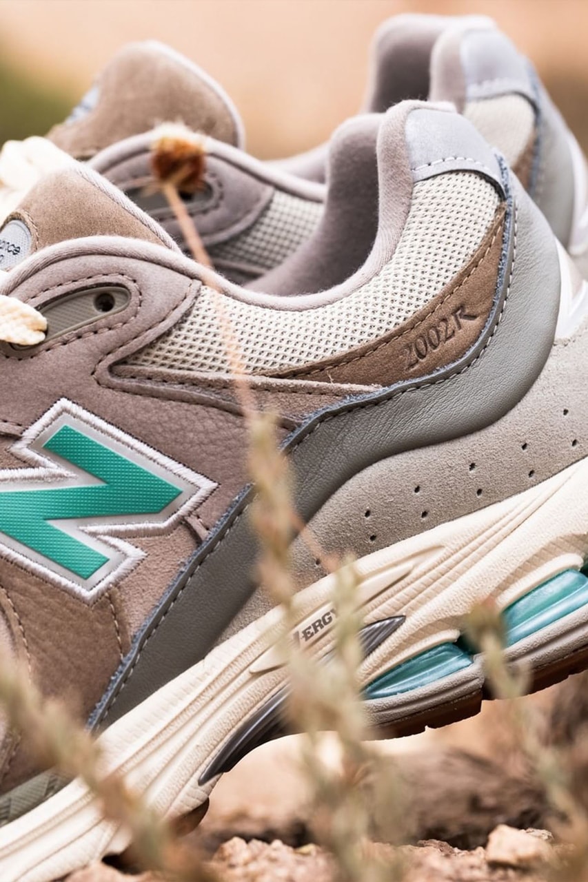 atmos new balance 2002r oasis collaboration m200ram aqua tan brown blue white official release date info photps price store list buying guide