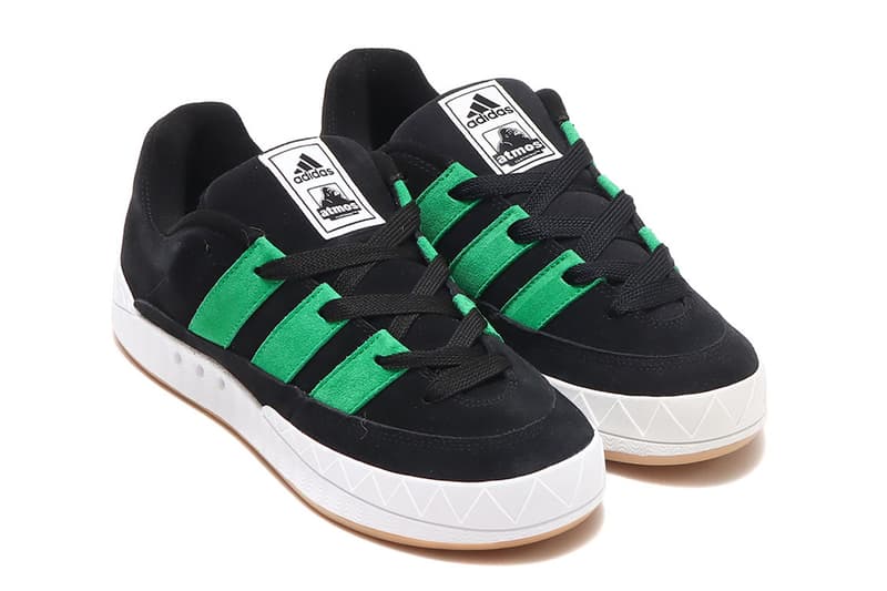 adidas originals adimatic triple collaboration black white green japan ura harajuku release info date price