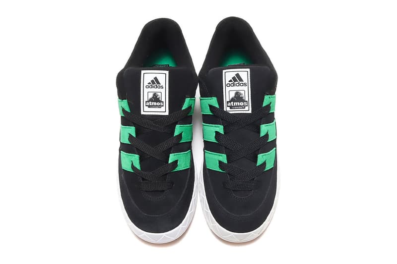 adidas originals adimatic triple collaboration black white green japan ura harajuku release info date price