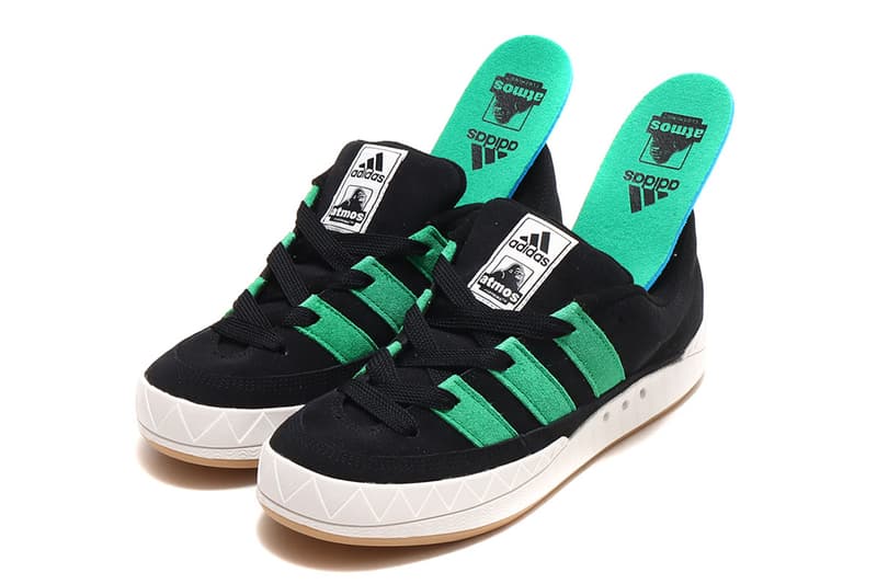 adidas originals adimatic triple collaboration black white green japan ura harajuku release info date price