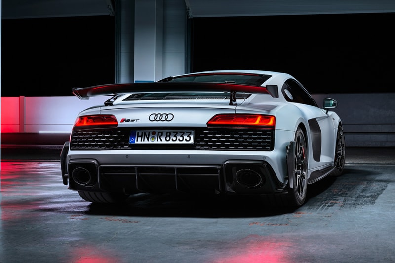 Audi R8 Coupé V10 GT RWD New Supercar Most Powerful Rear Wheel Drive Car German 