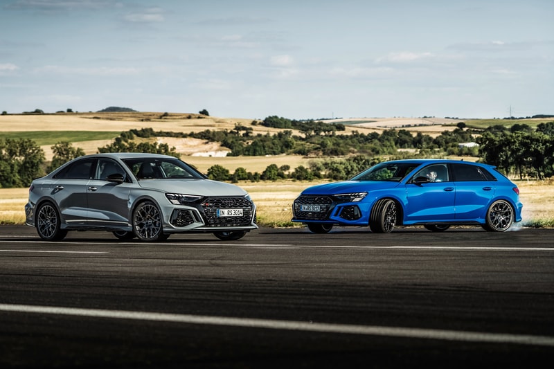 Audi RS3 Performance Edition Sedan Sportback RS Sport Faster Top Speed Five Cylinder Power Turbocharged Hot Hatch German