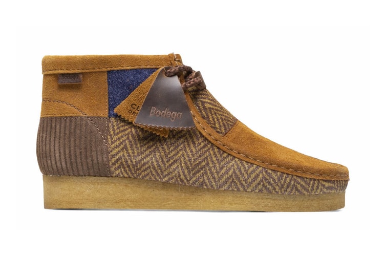 Bodega and Clarks Originals Reunite for Wallabee "Heritage Patchwork"