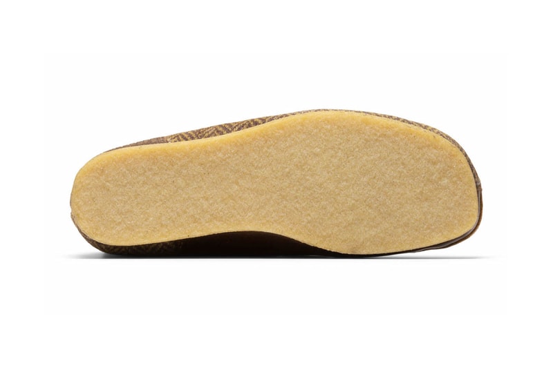 Bodega Clarks Originals Wallabee brown gum fabric tag herringbone patchwork release info date price