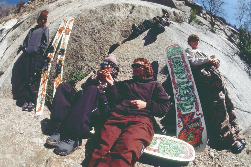 Brain Dead K2 snowboarding snowboard boots tees beanie clown hat release info date price october 25