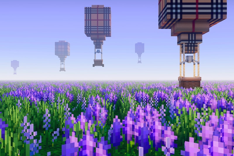 Burberry x Minecraft Freedom to Go Beyond Collection Collaboration Video Game Release Information Capsule Digital 