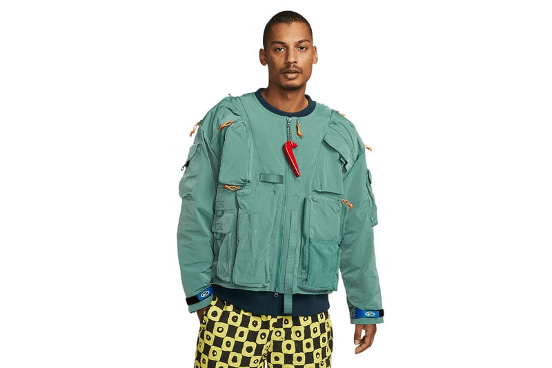 cactus plant flea market cpfm nike sportswear apparel collection jacket polo quarter zip top waffle pants fleece crewneck grass blanket official release date info photos price store list buying guide