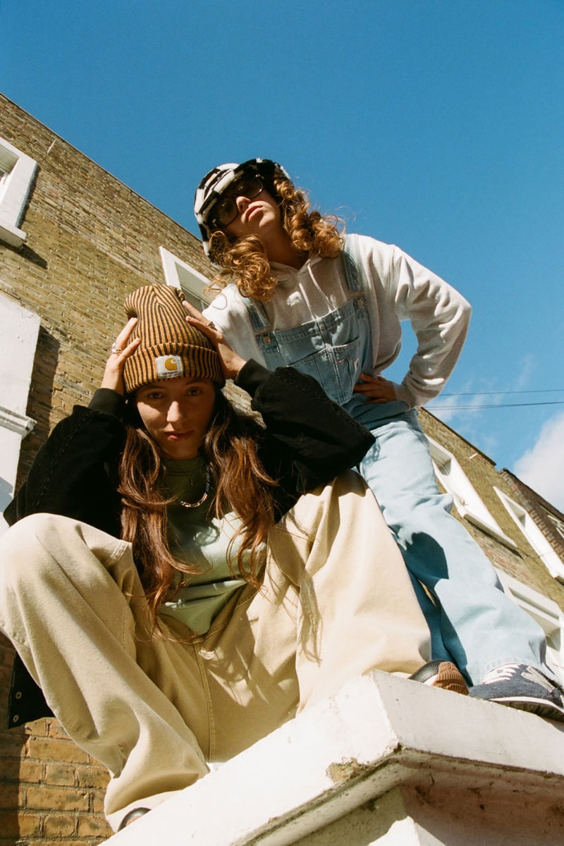 Carhartt WIP Fall Winter 2022 Women's Collection Elena Cremona Photography London Creative Fashion Style Streetwear Skating 