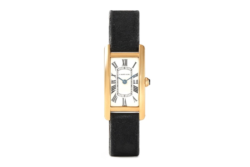 Harry Fane Dover Street Market London Cartier Tank Vintage Watches Timepieces Collection Gold Cintrée Automatique Steve McQueen