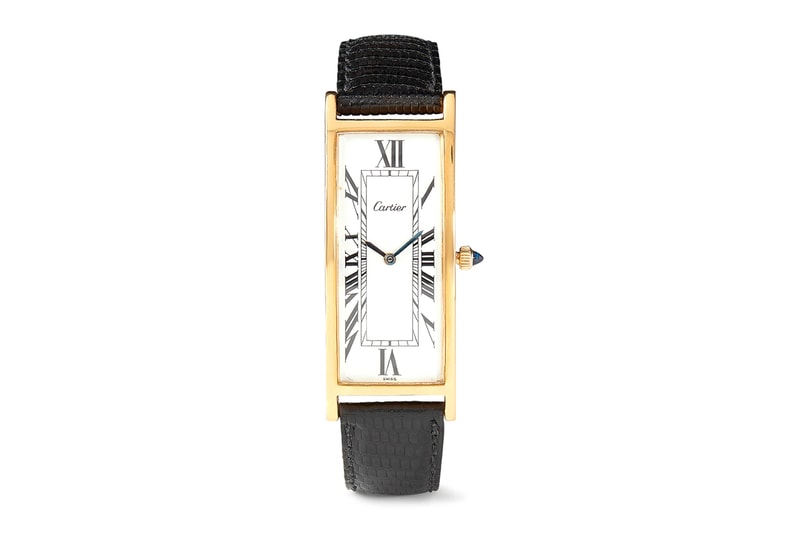 Harry Fane Dover Street Market London Cartier Tank Vintage Watches Timepieces Collection Gold Cintrée Automatique Steve McQueen