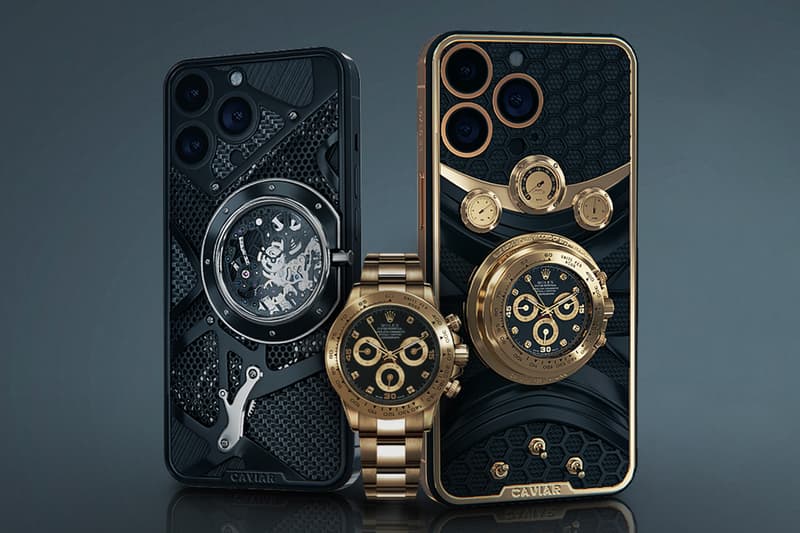 Caviar "Grand Complications" Rolex Daytona Built-In iPhone 14 | HYPEBEAST