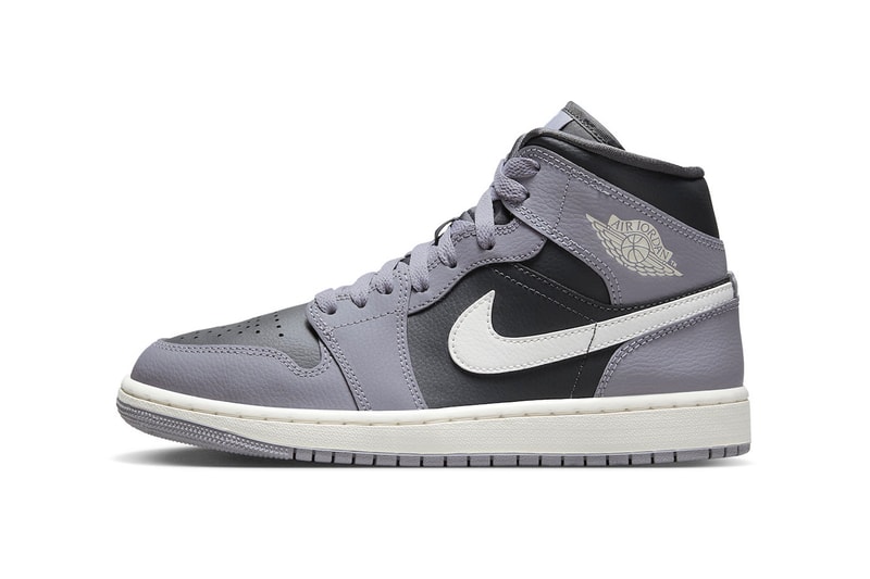 Air Jordan 1 Mid "Cement Grey" BQ6472-022 Release Info footwear sneakers hype swoosh nike jumpman