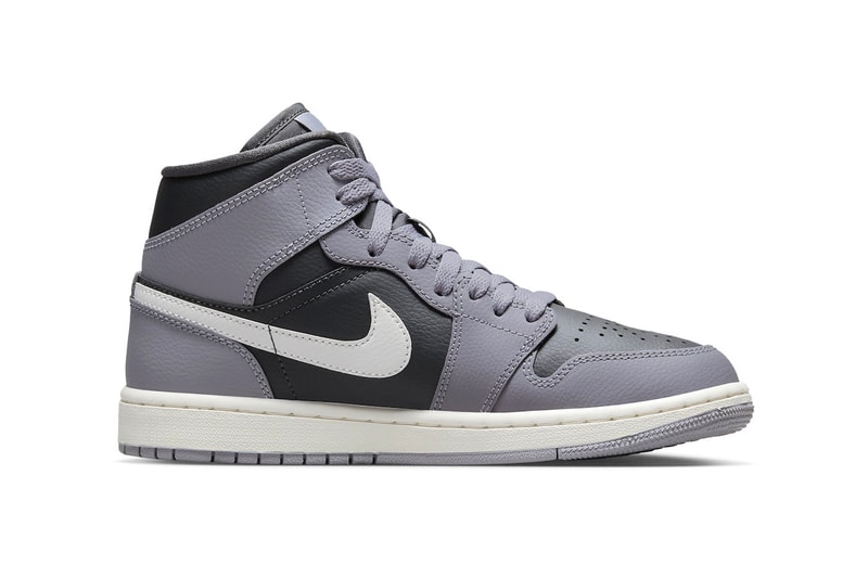 Air Jordan 1 Mid "Cement Grey" BQ6472-022 Release Info footwear sneakers hype swoosh nike jumpman