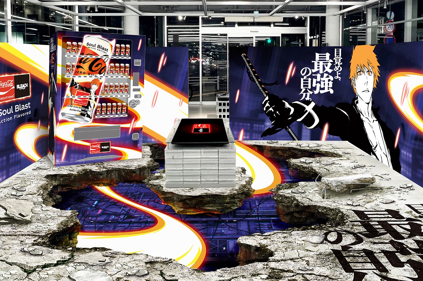 Coca-Cola Japan Zero Sugar Bleach Soul Blast Action Flavored Release Info Date Buy Price Bleach: Thousand-Year Blood War