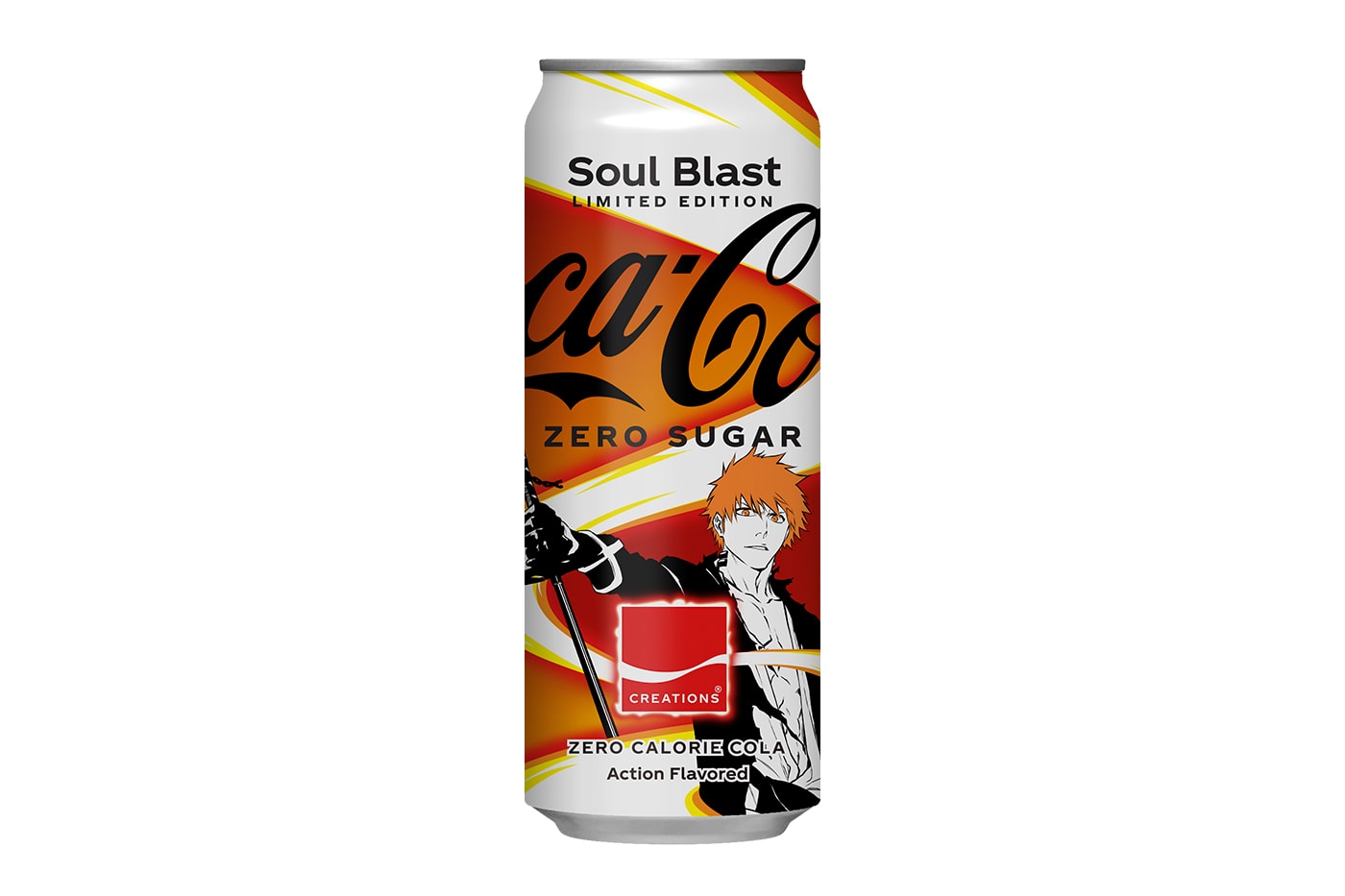 Coca-Cola Japan Zero Sugar Bleach Soul Blast Action Flavored Release Info Date Buy Price Bleach: Thousand-Year Blood War