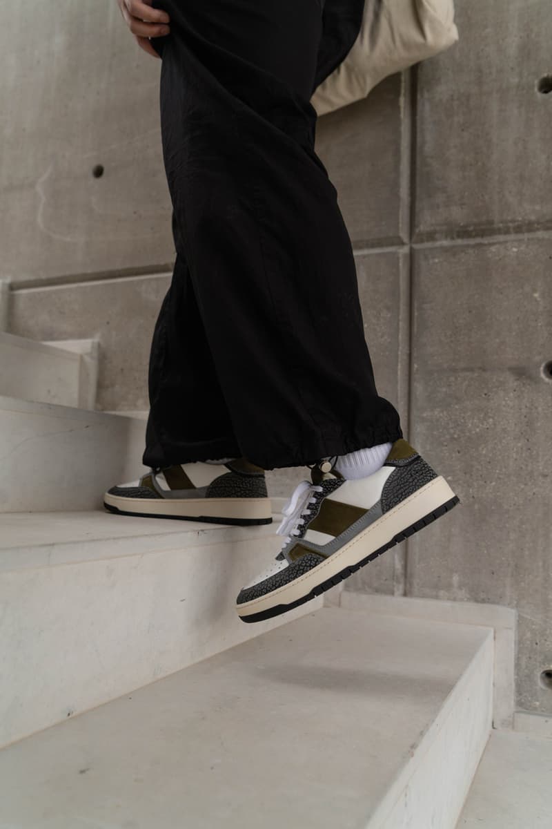 Collegium New York City Pop-Up Sneaker Release Information Nick Sisombath Pillar Alpha Cracked Pillars Pt.II" - Italian "Olive Nubuck"/Cracked Pillars Emerging Brand Shoes