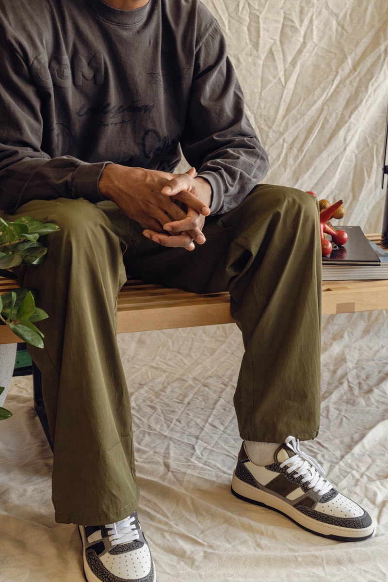 Collegium New York City Pop-Up Sneaker Release Information Nick Sisombath Pillar Alpha Cracked Pillars Pt.II" - Italian "Olive Nubuck"/Cracked Pillars Emerging Brand Shoes