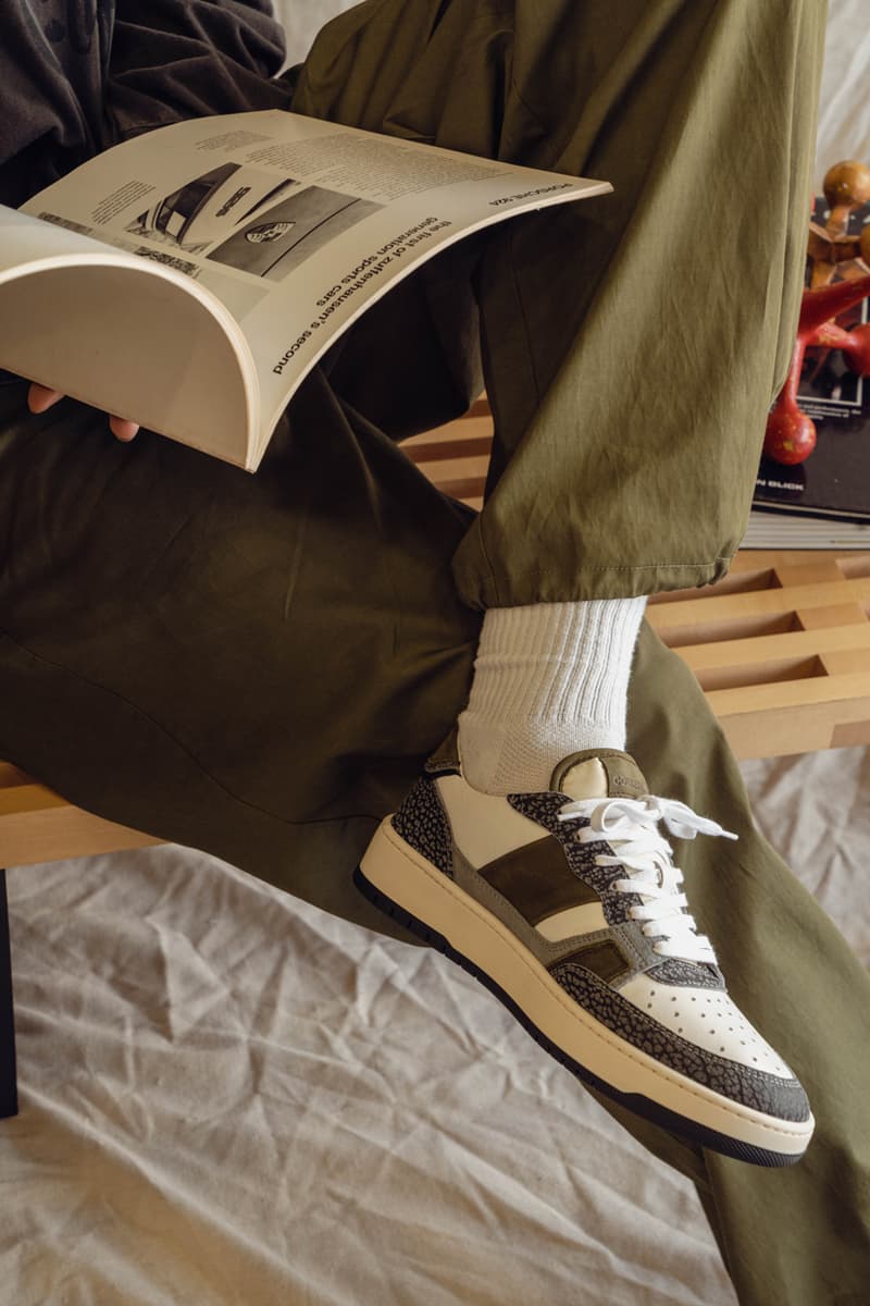 Collegium New York City Pop-Up Sneaker Release Information Nick Sisombath Pillar Alpha Cracked Pillars Pt.II" - Italian "Olive Nubuck"/Cracked Pillars Emerging Brand Shoes