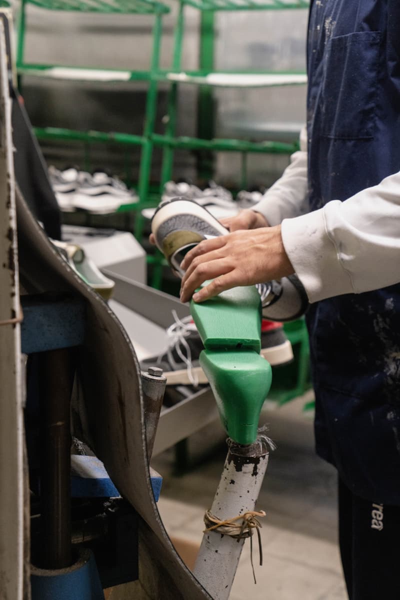 Collegium New York City Pop-Up Sneaker Release Information Nick Sisombath Pillar Alpha Cracked Pillars Pt.II" - Italian "Olive Nubuck"/Cracked Pillars Emerging Brand Shoes