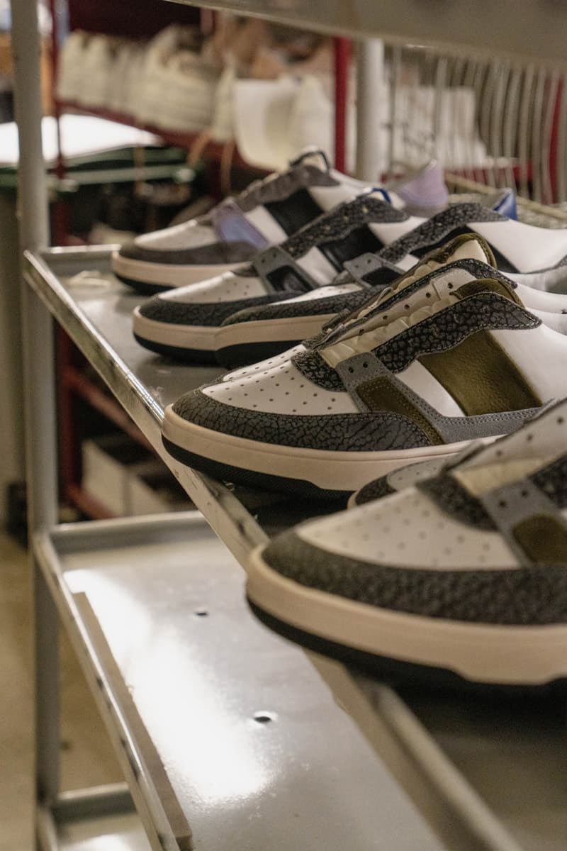 Collegium New York City Pop-Up Sneaker Release Information Nick Sisombath Pillar Alpha Cracked Pillars Pt.II" - Italian "Olive Nubuck"/Cracked Pillars Emerging Brand Shoes