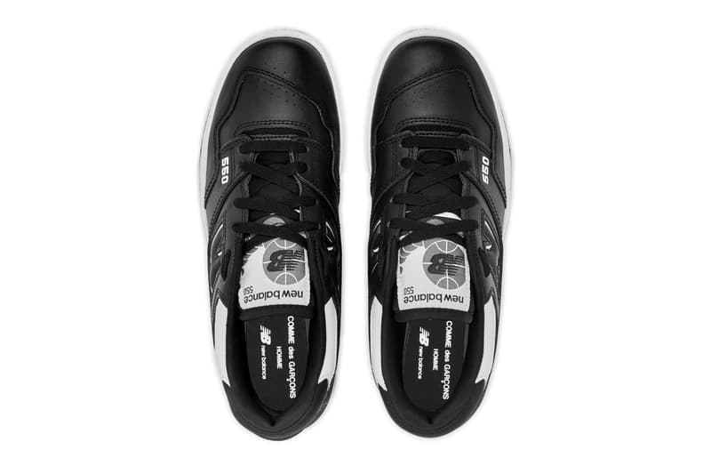 COMME des GARÇONS HOMME New Balance 550 Release Date info store list buying guide photos price dsm dover street market pack white black