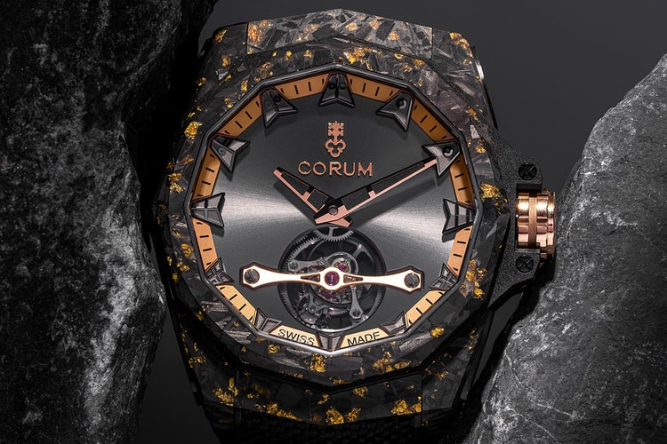 Corum Blends Carbon And Gold For Cortina Watch 50th Anniversary Limited Edition Admiral 45 Tourbillon