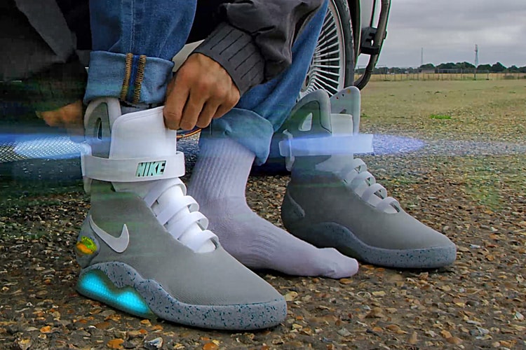 Nike MAGs, a DeLorean and A "Jet Suit" Star In Crep Protect's 'Back to the Future' Tribute