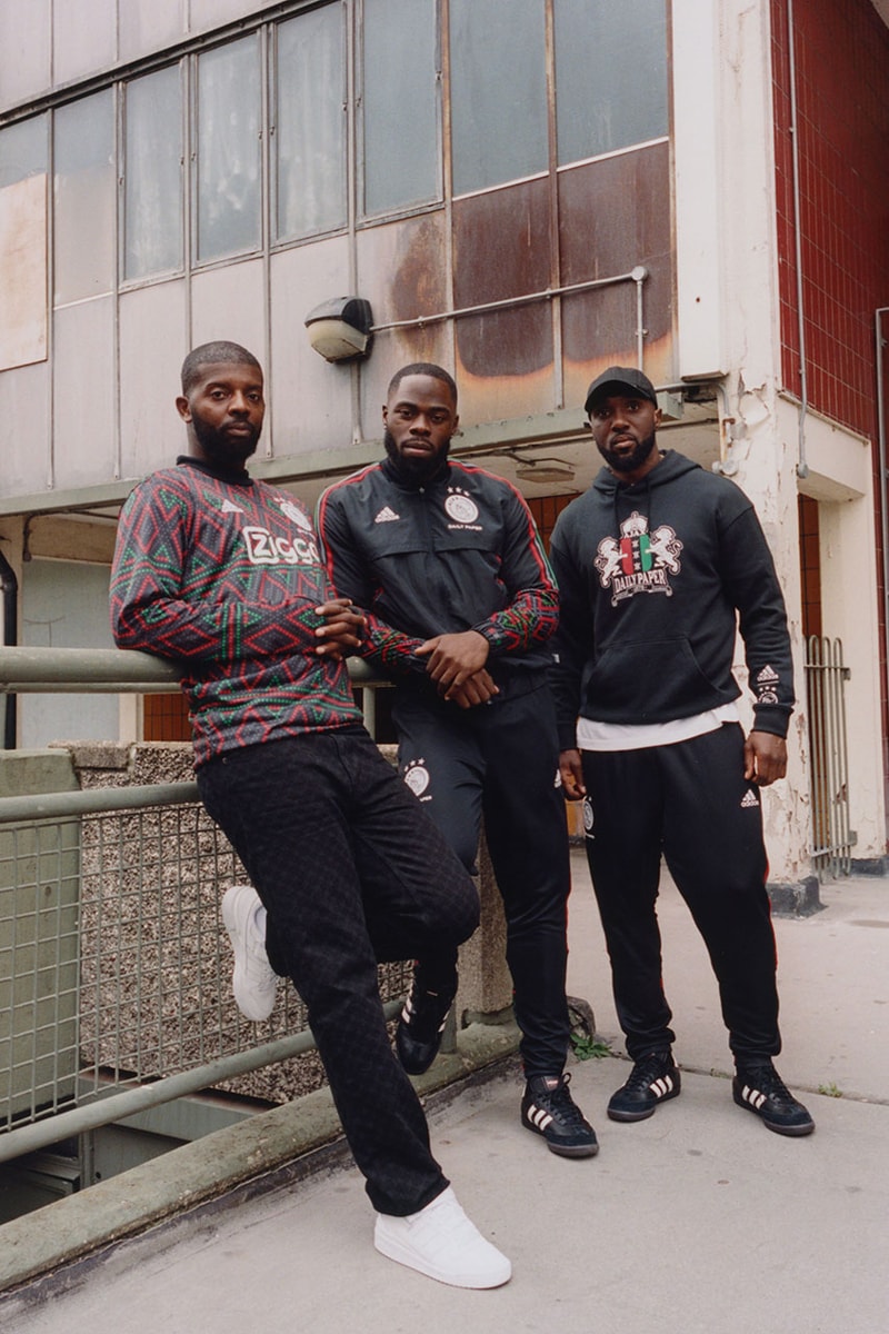 Ajax Daily Paper Collaboration Pre-Match Jersey Football Soccer London Community 