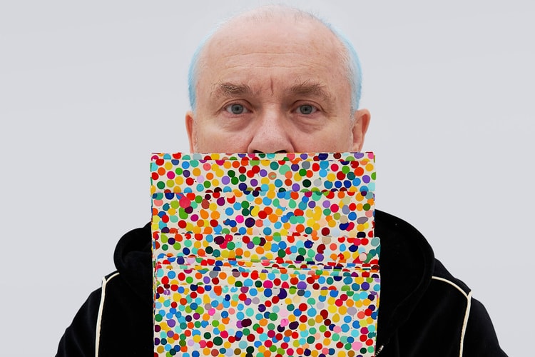 Damien Hirst is Currently Burning Thousands of His Paintings