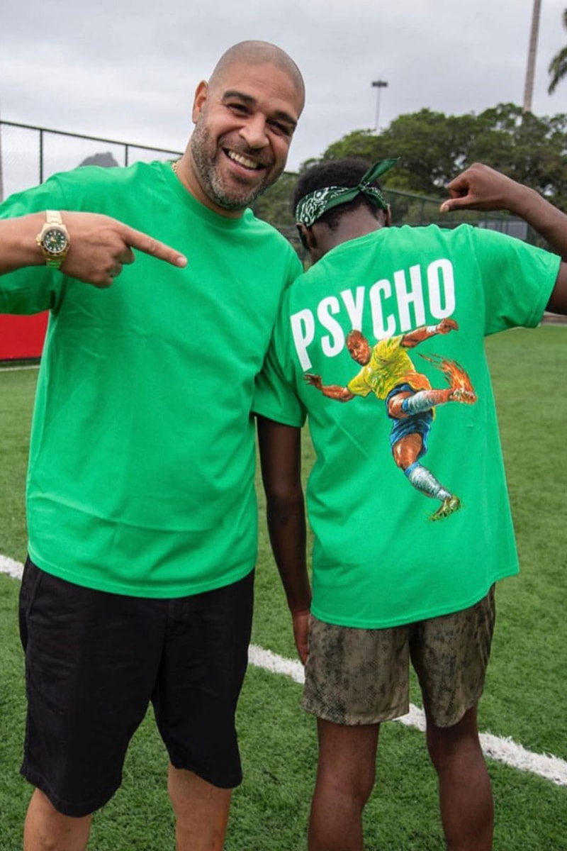 Dave Adriano Music Football T-shirt Collaboration London Brazil Soccer Psychodrama BRIT Awards Santandave Streatham Brixton