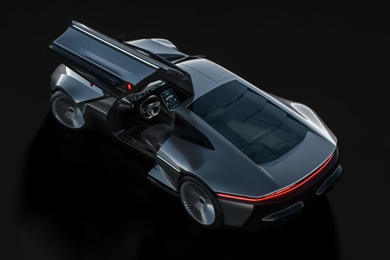 DeLorean model jzd gull wing daughter kat next generation motors john zachary detroit motor city december 2023