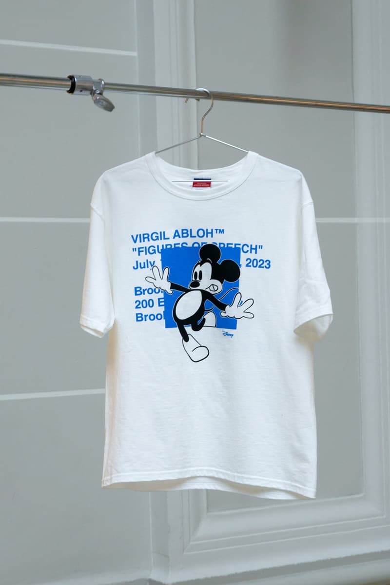 disney virgil abloh brooklyn museum figures of speech church and state mickey mouse merchandise hoodie t shirt brooklyn museum release date info photos price store list buying guide