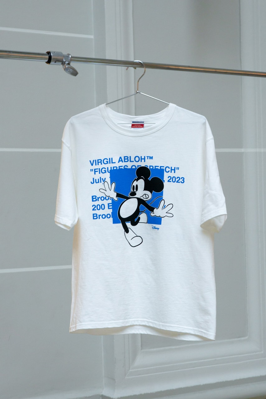 Virgil Abloh Disney x Brooklyn Museum Mickey Mouse Tee